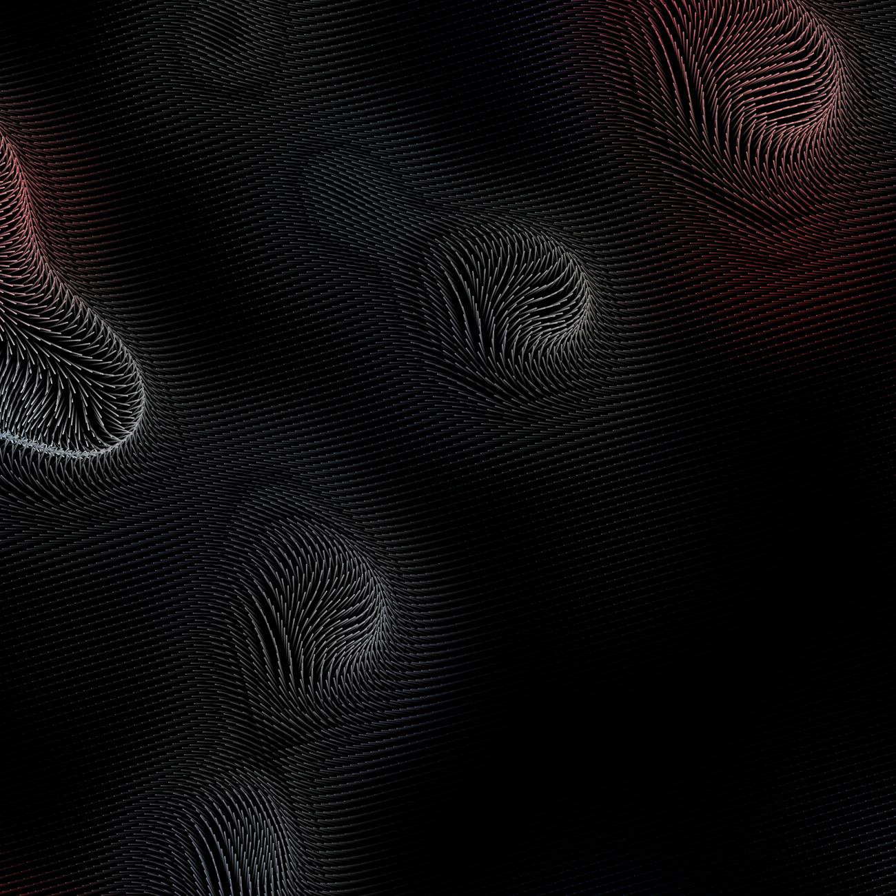 close up of an abstract texture